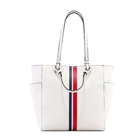 NEW ALFANI Alfani Teklah Vertical Stripe, tote, bag, wallet - Picture 2 of 6